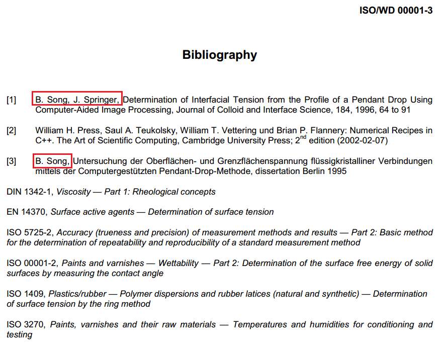 參考文獻（DIN 55660-3和ISO 19403-3，19403-4）