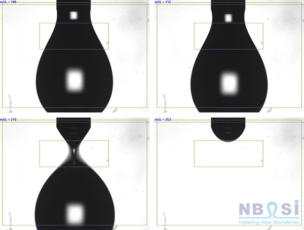 液滴脫落檢測(cè)